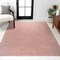 Jonathan Y Haze Solid Low-Pile Pink 10 ft. x 14 ft. Area Rug SEU100P-14 - alternate 1