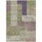 Homeroots 10' X 14' Green Purple And Pink Geometric Washable Indoor Outdoor Area Rug 612417 - alternate 4
