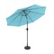 Pure Garden 10-Foot Outdoor Tilting Patio Umbrella with Base, Blue 50-100-BB - alternate 3