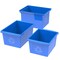 Storex 10 Gallon Recycling Tote, Blue 61549U06C - alternate 2