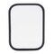 Grote Lighting Rolled-Rim Rectangular Mirror with Ball Swivel, Stainless Steel, 33 sq. in. Reflective Area 12073 - alternate 1