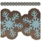 Teacher Created Resources Home Sweet Classroom Snowflakes Die-Cut Border Trim, 35 Feet Per Pack, 6PK TCR8455 - alternate 2