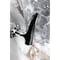 Kingston Brass One-Handle Single-Hole Bathroom Faucet with Deck Plate and Push Pop-Up Drain, Polished Chrome KSD3541TKL - alternate 4
