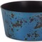 Homeroots 12in Blue Recycled Plastic Indoor Outdoor Round Pot Planter 488305 - alternate 2