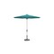 Treasure Garden 9 ft Patio Umbella, aluminum, fiberglass ribs, outdoor, Aruba UM840-SS 5416 Aruba - alternate 1