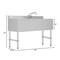 Koolmore Stainless Steel, 54 in W x 82 in L x 32 in H SBR3B48-R-320 - alternate 4
