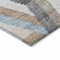 Homeroots 5' X 8' Brown Geometric Washable Indoor Outdoor Area Rug 608041 - alternate 4