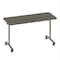 Correll Rectangle Premium Sit To Stand HPL Flip Top Table, 60 in W, 28 in to 38 in H, Particleboard Top FTS2460-52-14-52 - alternate 1