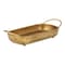 Homeroots 11in Gold Cast Iron Handmade Trinket Tray 634793 - alternate 5