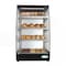 Koolmore Glass Bakery Display case 4 Tier Self Service Pastry Case with LED lighting and Rear Door DC-3CB - alternate 1