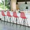 Leisuremod Cresco Acrylic Barstool - Modern ABS Plastic Counter Stool with Steel Legs & Footrest, 2PK CRBL-30TR2 - alternate 3