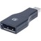 Manhattan - Strategic MINI DISPLAYPORT MALE TO DISPLAYPORT FEMALE, ADAPTER, BLACK 354141 - alternate 4