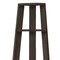 Homeroots 71" Oak Particle Board and Wood Five Tier Corner Bookcase 489811 - alternate 3
