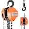 Vevor Hand Chain Hoist 2200 lbs Capacity 20 ft Manual Chain Block with G80 Chain HS-C-1T-6M - alternate 1