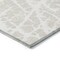 Homeroots 8' Runner Beige and Ivory Abstract Washable Non Skid Indoor Outdoor Runner Rug 559227 - alternate 4