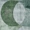 Homeroots 5' X 8' Mint Green And Fern Green Geometric Washable Indoor Outdoor Area Rug 604942 - alternate 6