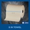 Georgia-Pacific enMotion Hardwound Paper Towels, 1 Ply, Continuous Roll Sheets, 550 ft, Brown, 6 PK 89740 - alternate 3
