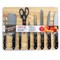 Gibson Home Wildcraft 10 Piece Cutlery Set with Wooden Cutting Board 127515.1 - alternate 5