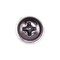Auveco 8 x 7/8in Phillips Oval Hex Sems Tapping Screw Flush Chrome, 100PK 2775 - alternate 2