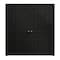 Sartodoors Sliding Closet Double Bi-fold Doors 72 x 80 inches, Ego 5012 Painted Black Oak, Sturdy Tracks Mold EGO5012DBF-CHK-72x80 (4* 18x80) - alternate 1