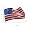 Homeroots Set of Four Red White And Blue Embroidered Nylon American Flags 480873 - alternate 4