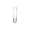 Homeroots 9" Clear Cylindrical Lead Free Crystal Bud Table Vase 375897 - alternate 1