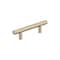 Amerock Caliber 3 inch 76mm Center-to-Center Golden Champagne Cabinet Pull BP37365BBZ - alternate 1