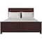 Homeroots Three Piece Oak Solid Wood Bedroom Set 523714 - alternate 2