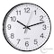 Clockswise Black 10-In Analog Clock - Silent, Non-Ticking for Wall Battery-Operated, Perfect for Home QI004744.BK.10 - alternate 4