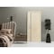 Sartodoors Modern Wood Interior Door with Hardware, Planum 0016 Natural Veneer and Aluminum Strips, Single Pan PLANUM0016ID-SHP-24 - alternate 1