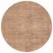 Homeroots 8' Beige And Taupe Round Aztec Washable Indoor Outdoor Area Rug 615538 - alternate 3