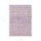 Homeroots 8' X 10' Mauve Striped Washable Indoor Outdoor Area Rug 607959 - alternate 3