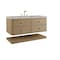 James Martin Vanities Allamari 48" Single Vanity, Dune Mist w/ 3 CM Victorian Silver Silestone Top D640-V48-DMS-WVSL - alternate 4