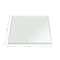 Fab Glass And Mirror 54in. Clear Square Glass Table Top, 1/2in. Thick Bevel Polish Tempered Radius Corners 54SQR12THBEAN - alternate 3