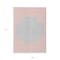 Homeroots 9' X 12' Pink And Silver Striped Washable Indoor Outdoor Area Rug 597191 - alternate 4