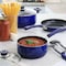 Oster 7 Piece Non Stick Aluminum Cookware Set in Blue 128654.07 - alternate 6