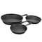 General Store Gibson Addlestone 3 Piece Preseasoned Cast Iron Skillet Set 80174.03 - alternate 2