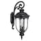 Homeroots Laurens 3-Light Matte Black Wall Light 398357 - alternate 3