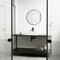Vigo Montauk Modern White Matte Stone 18 in. L x 13 in. W x 5 in. H Rectangular Vessel Bathroom Sink VG04023 - alternate 3