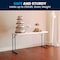 Flash Furniture Rectangle Training Table, Plastic Top, White RB-1860-GG - alternate 5
