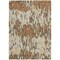 Homeroots 10' X 14' Copper Gold And Ivory Striped Washable Indoor Outdoor Area Rug 596667 - alternate 3