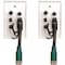 Tripp Lite Easy Pull Connector, RCA, VGA, F/F, 3.5mm EZA-VGACSAF-2 - alternate 1