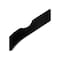 Nahanco 9in x 16in Black Slimline Velvet Shirt Hanger w/ Notches, 100PK HSL17NB - alternate 4