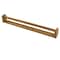 Homeroots 22in Traditional Solid Teak Towel Bar 475856 - alternate 3