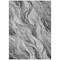 Homeroots 5' X 8' Gray Charcoal And Ivory Abstract Washable Indoor Outdoor Area Rug 582993 - alternate 4