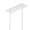 Jonathan Y Floyd 38" 5-Light Bohemian Farmhouse Iron Adjustable LED Pendant, White/Brass Gold JYL7521B - alternate 5