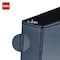 Deli Std Duty View Binder 3in, Letter, D-Ring, PVC-Free, Black, 6PK CF570-BK - alternate 3