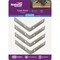 National Hardware 3'' x 3/4'' Galvanized Steel Corner Brace, 4-Count N208-769 - alternate 1