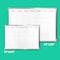 Flipside 24 x 36 Aluminum Framed Calendar Magnetic White Dry Erase Board 17303 - alternate 5