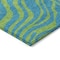 Homeroots 10' X 14' Teal Blue And Green Animal Print Washable Indoor Outdoor Area Rug 600713 - alternate 3